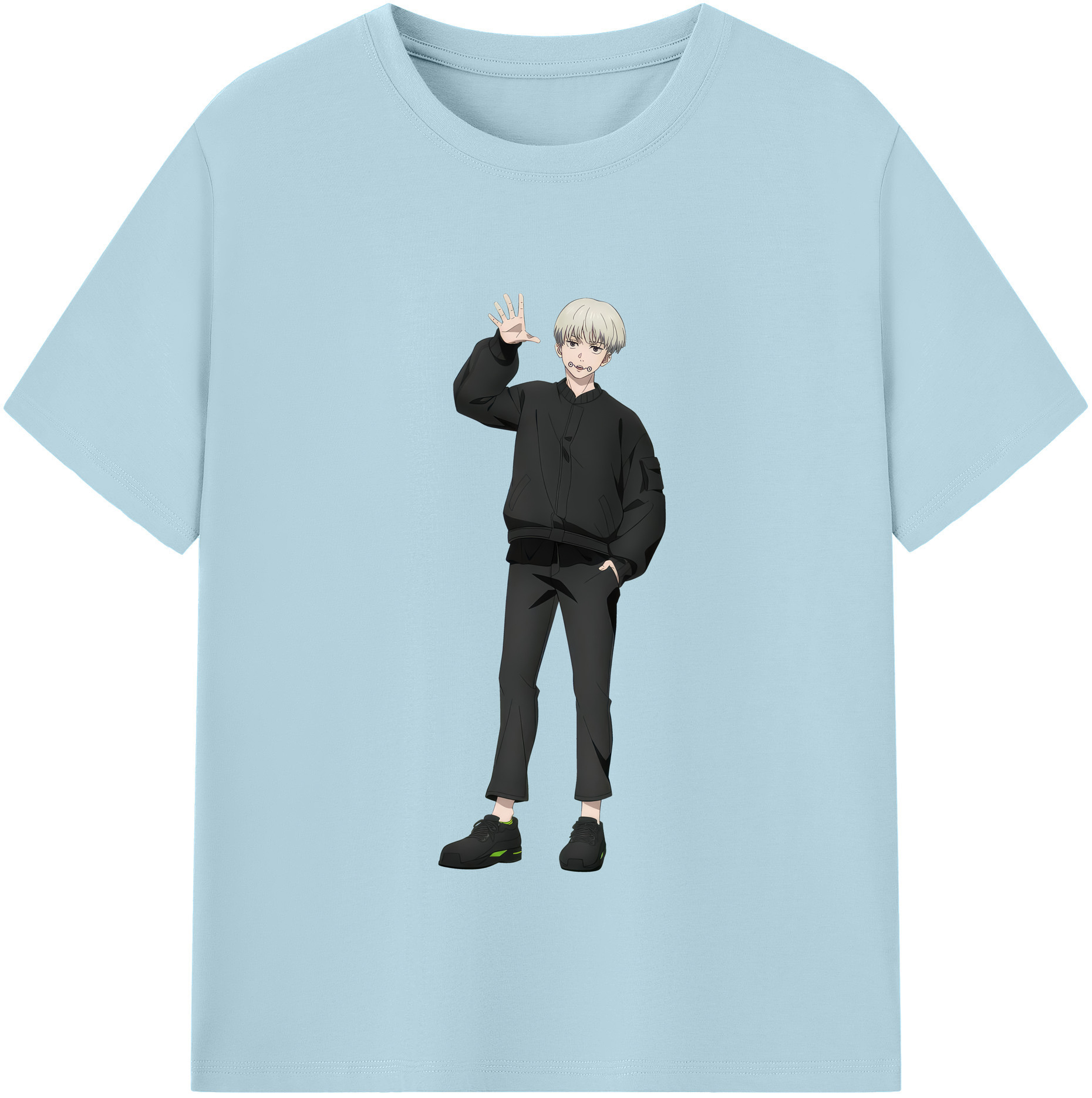 （画像用） 呪術廻戦 Jujutsu Kaisen 綿100％半袖Tシャツ（フロントプリント）